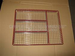 浸塑分隔铁篮